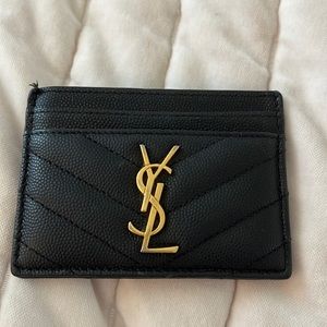 YSL card holder